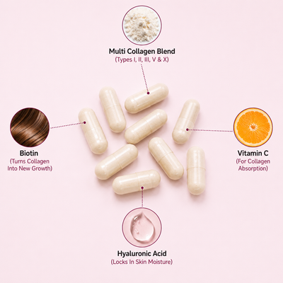 Multi Collagen Complex Peptides for Women