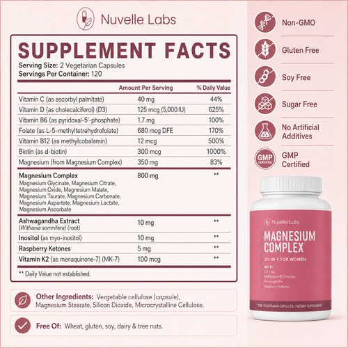 20-IN-1 Magnesium Complex For Women